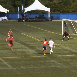 Corner flags beware - Ben McKendry goal