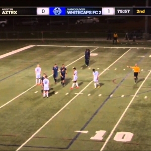 Highlights: Austin Aztex 0-3 Whitecaps FC 2